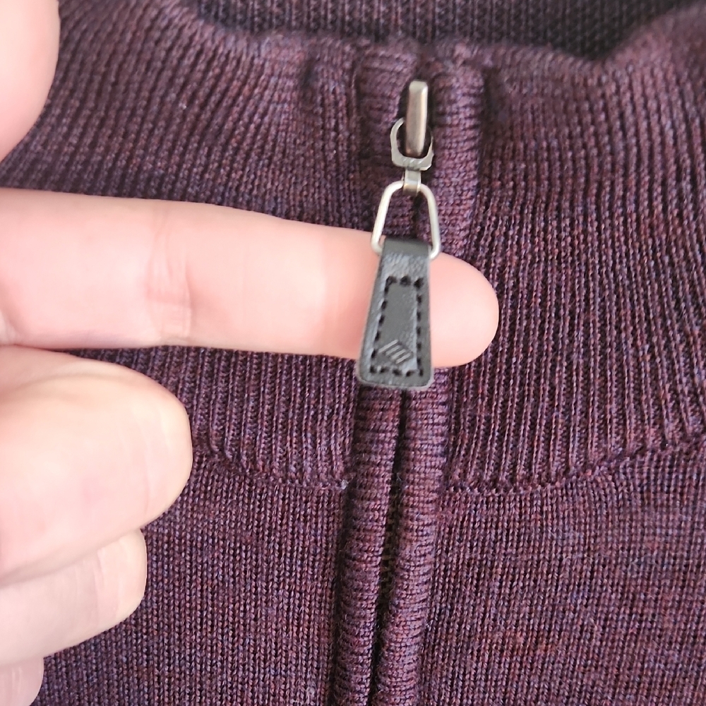 Joseph Abboud 100% Extra Fine Merino Wool Sweater - Picture 6 of 9